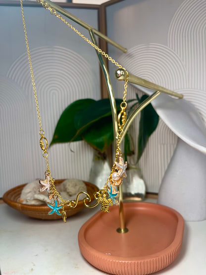 Gold Charm Necklace